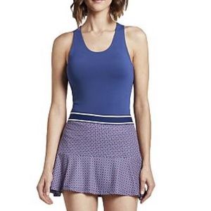 NWT Peter Millar Francoise Court/Golf Skort in Retro Floral